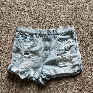 High rise vintage stretch mom short